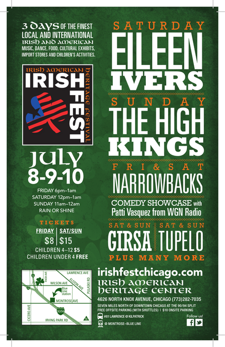 Irish fest flyer