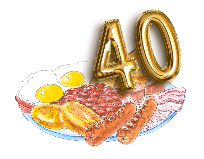 40th ANNIVERSARY SUNDAY MASS & BREAKFAST BUFFET!