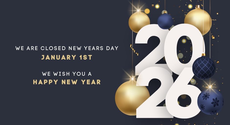 Closed New Years Day